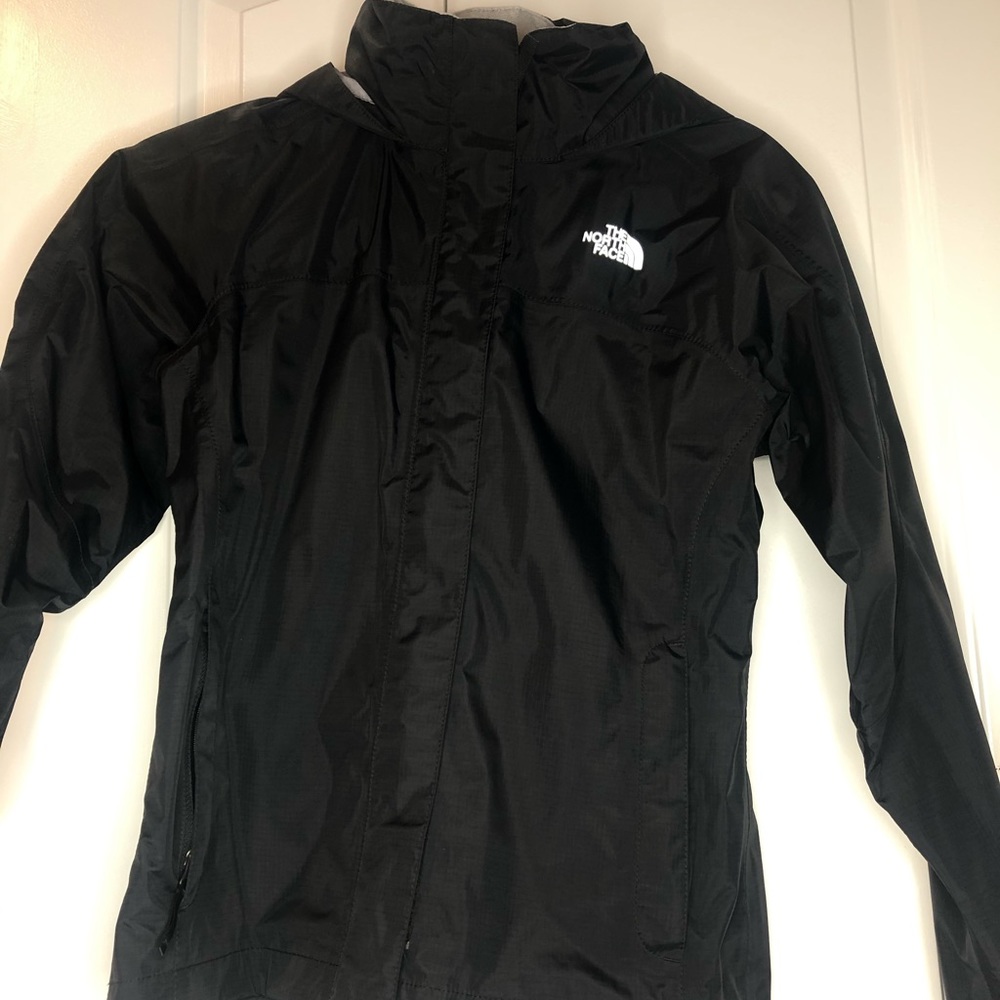 Girls Black The North Face Wind Breaker
